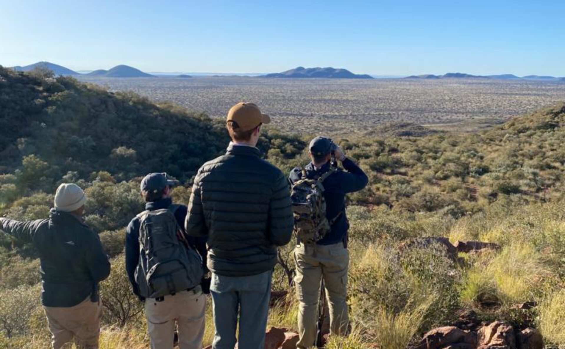 View from the top of Bushman Hill